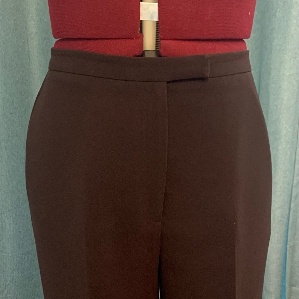 Tahari Chocolate Brown Trousers